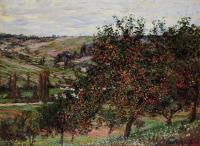 Monet, Claude Oscar - Apple Trees near Vetheuil